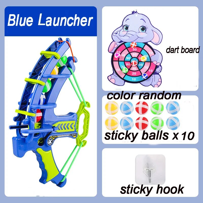 Montessori Toys Throw Sport Slingshot Target Sticky Ball Dartboard Basketball Board Games Educational Children's outdoor Game toy ShopOnlyDeal