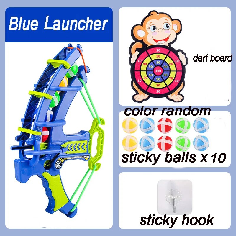 Montessori Toys Throw Sport Slingshot Target Sticky Ball Dartboard Basketball Board Games Educational Children's outdoor Game toy ShopOnlyDeal