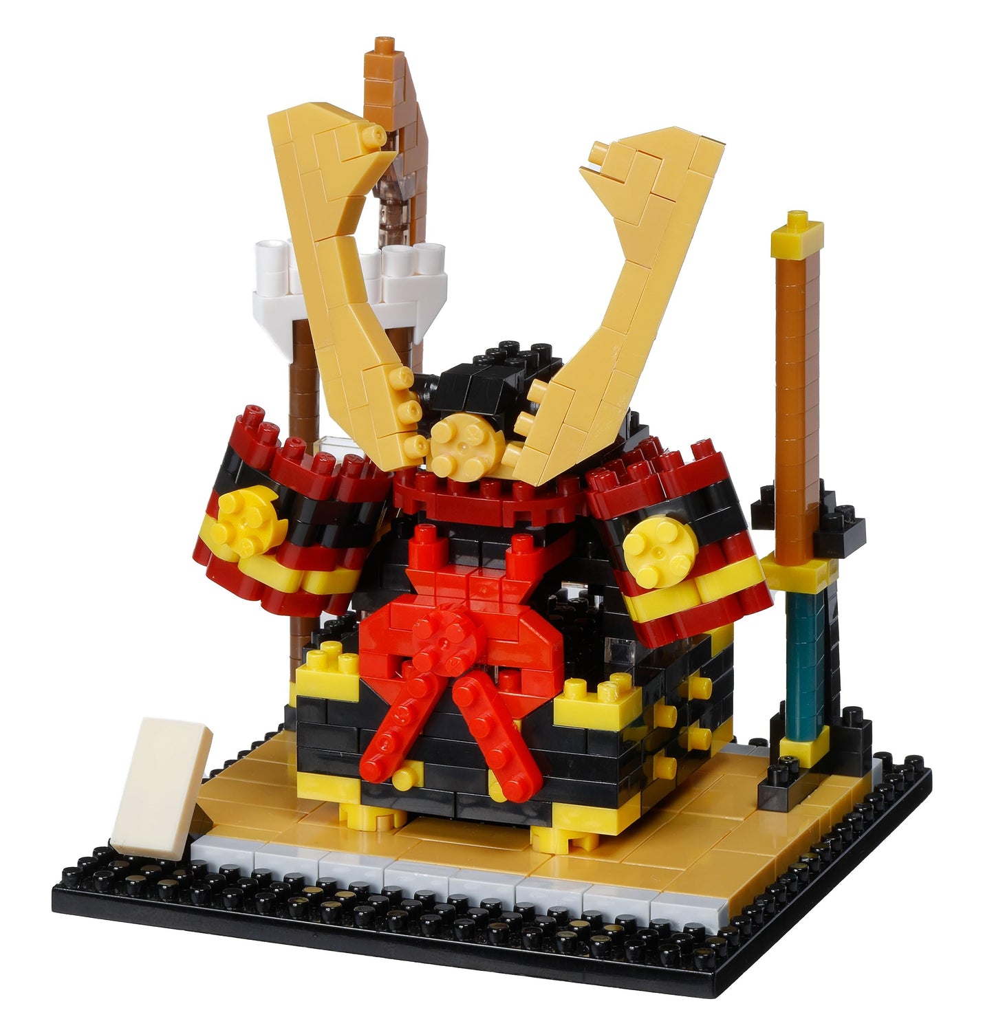 Nanoblock Samurai Helmet Ornament Sights To See Kit