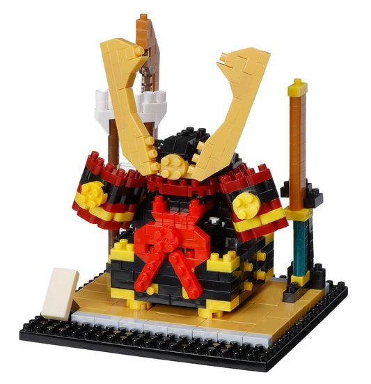 Nanoblock Samurai Helmet Ornament Sights To See Kit