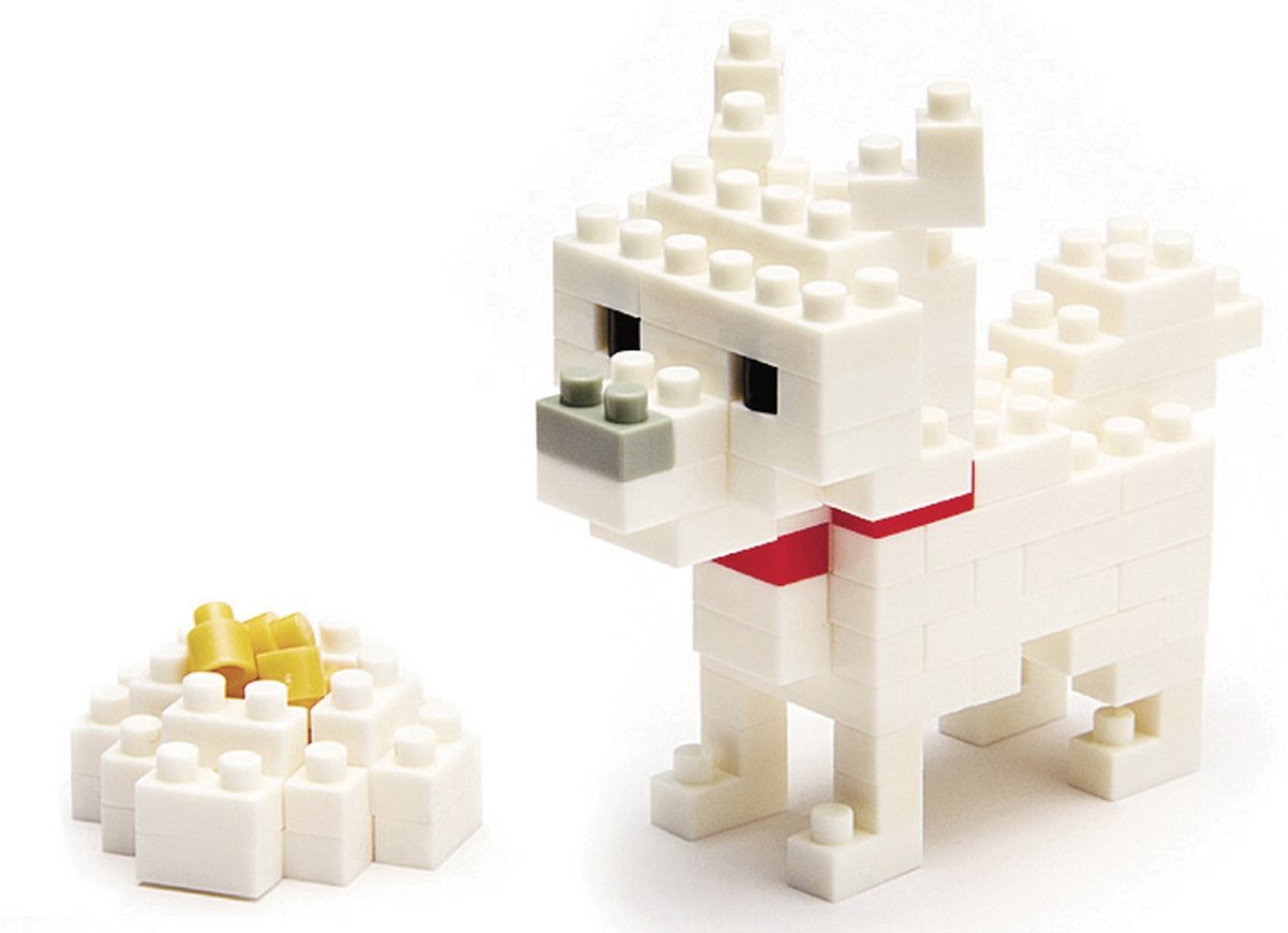 KAWADA Nbc-005 Nanoblock Hokkaido Dog