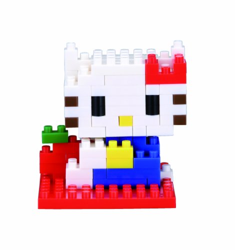 KAWADA Nbcc-001 Nanoblock Hello Kitty