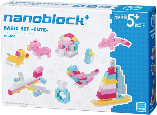 KAWADA Pbs-003 Nanoblock Plus Basic Set Cute