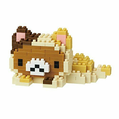Nanoblock Rilakkuma Motto Nonbiri Cat Nbcc_051