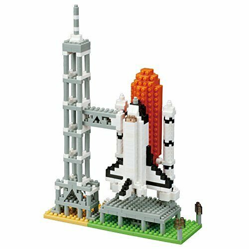 Nanoblock Space Shuttle & Launch Tower Nbh-131
