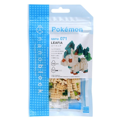 Pokemon Center Original Nanoblock Nbpm_071 Pokemon Leafeon