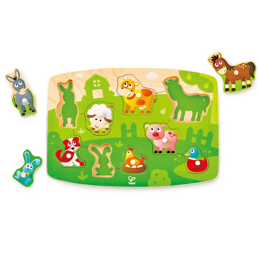 Farmyard Peg Puzzle