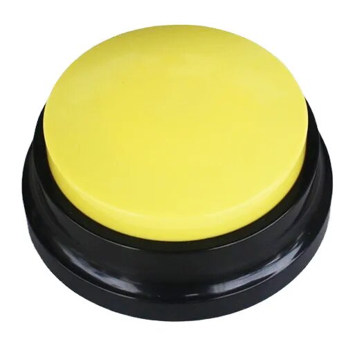 Voice Recording Button Dog Buttons for Communication Pet Training Buzzer 30 Second Record Playback Funny Gift for Study Office ShopOnlyDeal