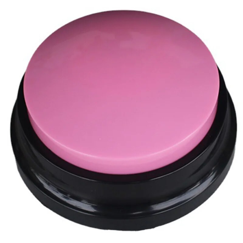 Voice Recording Button Dog Buttons for Communication Pet Training Buzzer 30 Second Record Playback Funny Gift for Study Office ShopOnlyDeal
