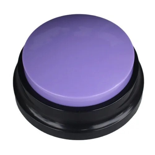 Voice Recording Button Dog Buttons for Communication Pet Training Buzzer 30 Second Record Playback Funny Gift for Study Office ShopOnlyDeal