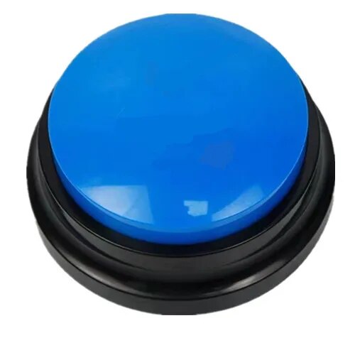 Voice Recording Button Dog Buttons for Communication Pet Training Buzzer 30 Second Record Playback Funny Gift for Study Office ShopOnlyDeal