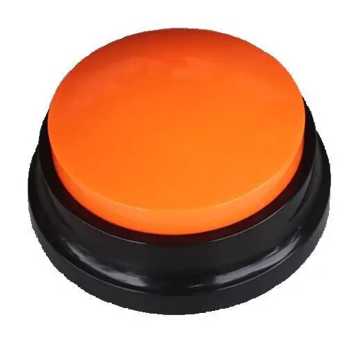 Voice Recording Button Dog Buttons for Communication Pet Training Buzzer 30 Second Record Playback Funny Gift for Study Office ShopOnlyDeal
