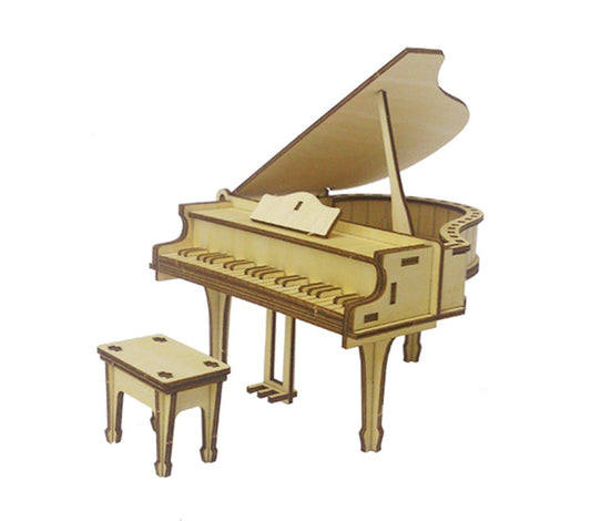 Wooden Puzzle Kigumi Piano Accessory Case