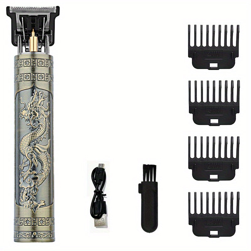 New Electric Hair Clipper T9: Professional Hair Cutting & Styling with Precision & Ease!