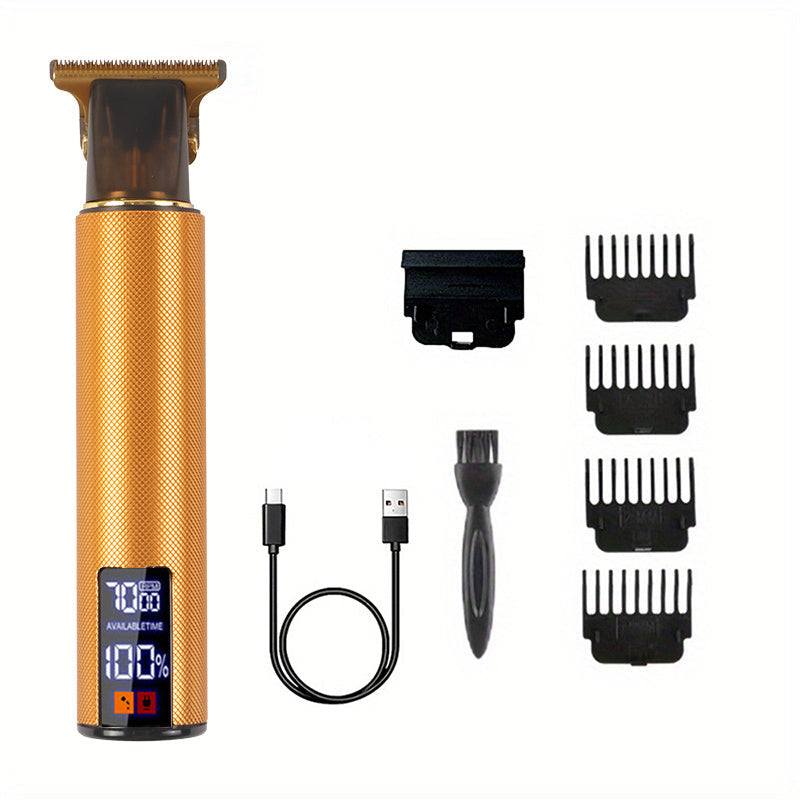 New Electric Hair Clipper T9: Professional Hair Cutting & Styling with Precision & Ease!