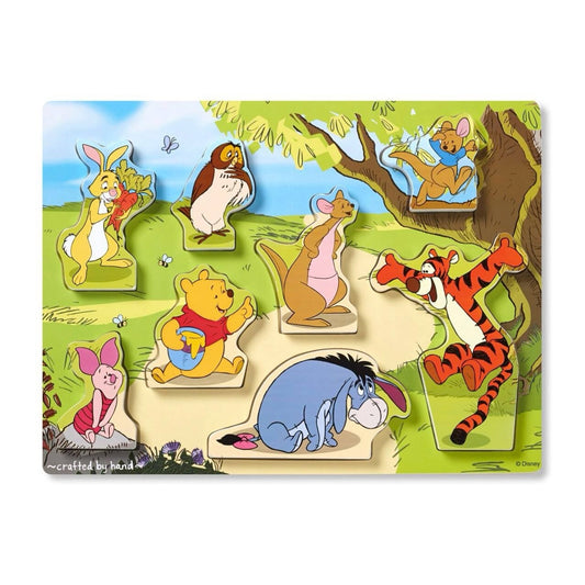 Melissa & Doug Melissa & Doug Disney Winnie The Pooh Wooden Chunky Puzzle