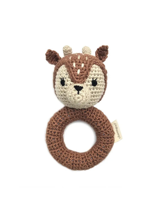 Crochet Fawn Rattle