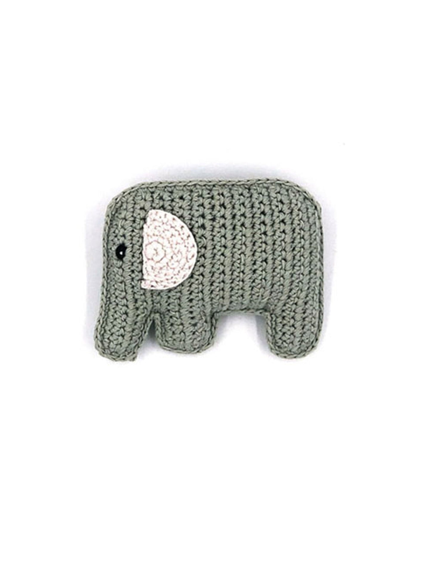 Organic Elephant Rattle