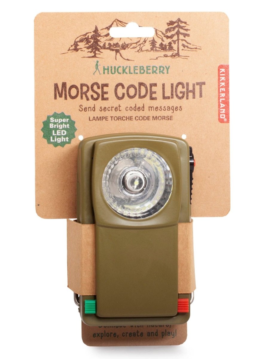 MORSE CODE FLASH LIGHT