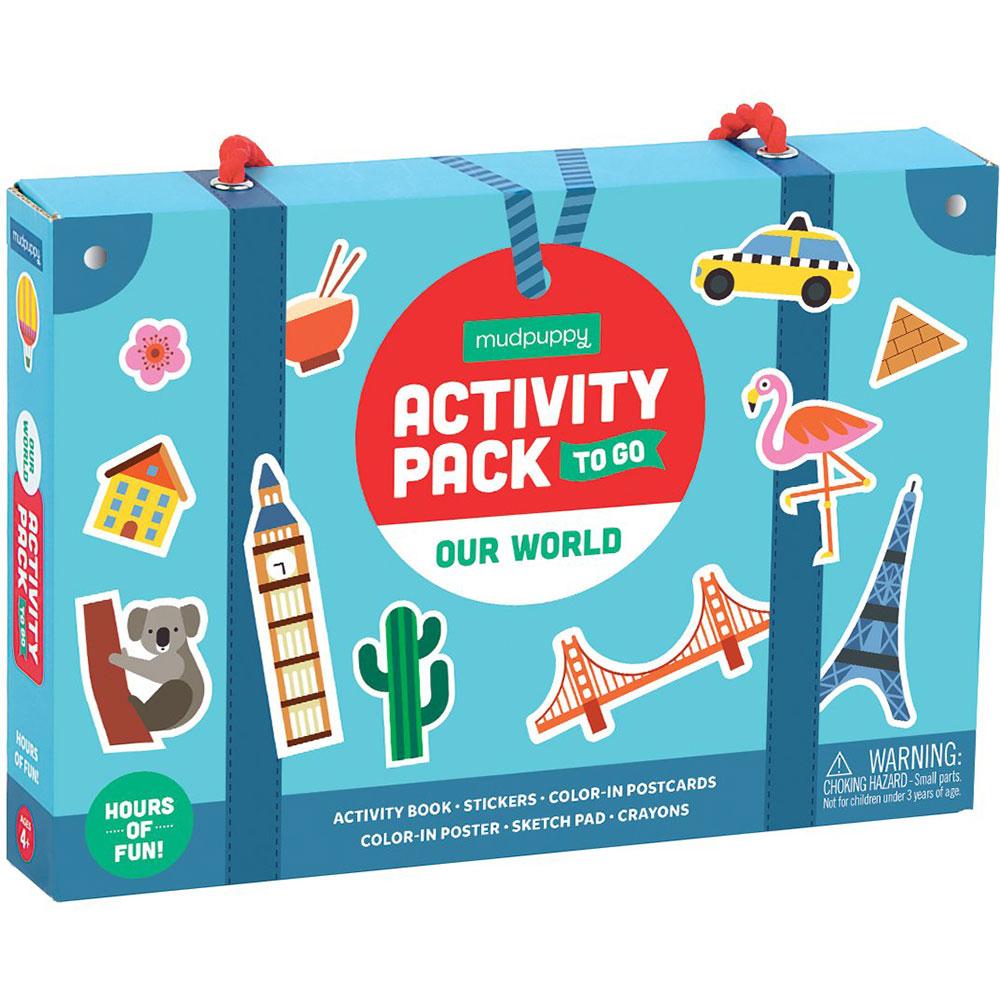 Mudpuppy Activity Pack Our World
