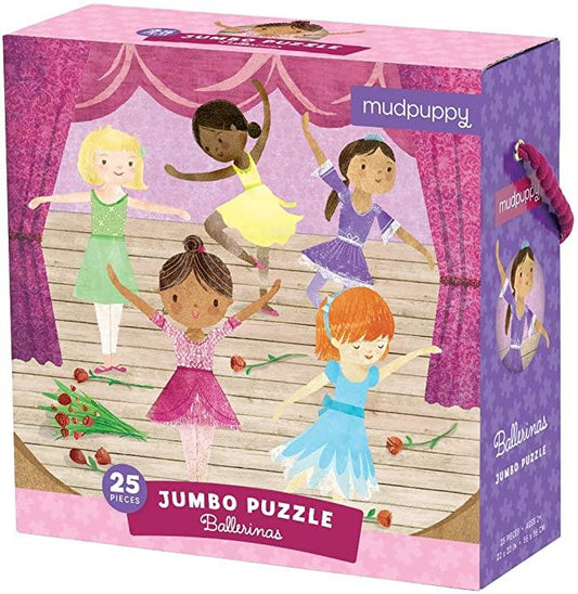 Mudpuppy Jumbo Puzzle Ballerinas
