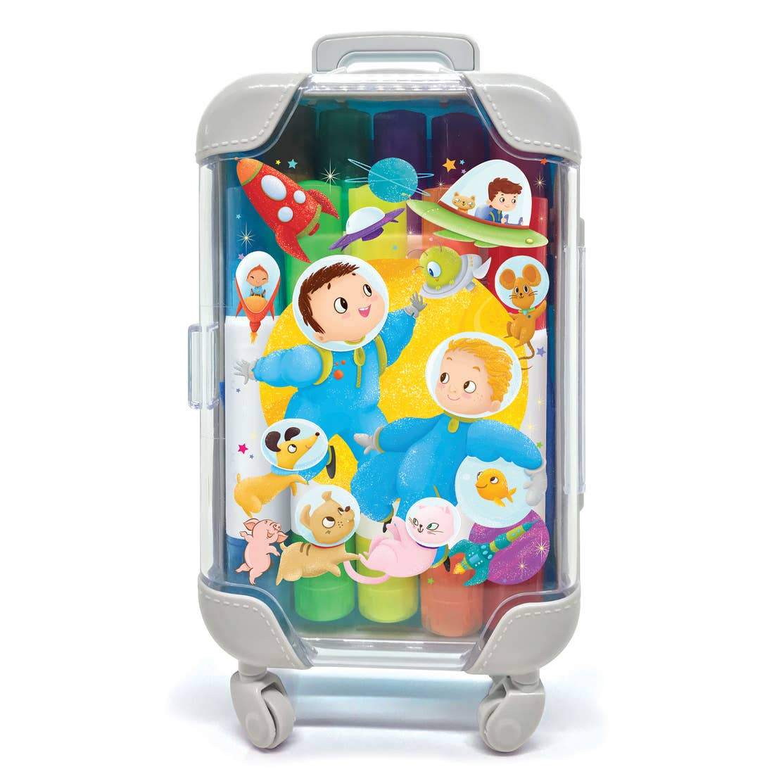 Piggy Story Stamp & Color Markers - Tadpole